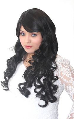 

Ritzkart Women Fibre Synthetic Natural wavy curly Long wig Hair Extension