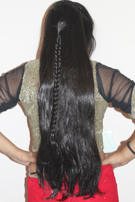 

Ritzkart MID Pony Studded Straight PARTY Clip-on Extension Hair Extension