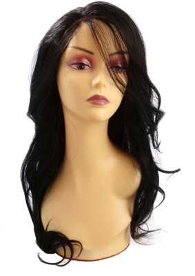 

Wig-O-Mania Diva Japanese Fibre Long Lace Front Natural Black Hair Extension