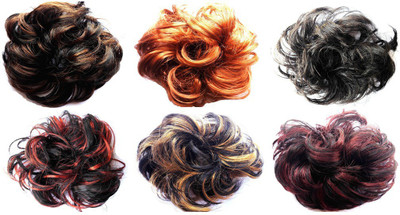 

Out Of Box Funky Curly Elastic Bun Hair Extension
