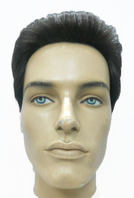 

Wig-O-Mania Harry Remy Human Men Short Natural Black Hair Extension