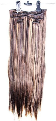 

Majik Charming Synthetic Straight Golden Brown 6 Pcs Hair Extension