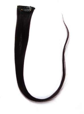 

Krome Jet Black Single Remy Thinned Stitched Human Extensions 22 Inches Hair Extension