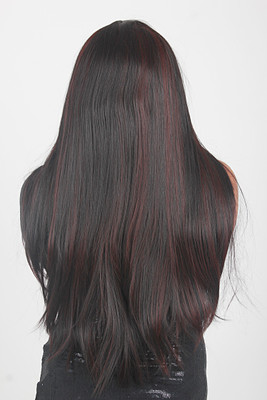 

Ritzkart Women Fibre Synthetic Natural Long hair zigzag maang Hair Extension