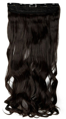 

Kabello Synthetic Single Curly Wavy Dark Brown Hair Extension