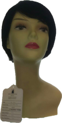 Wig-O-Mania Avery Human Short Wig Black Hair Extension