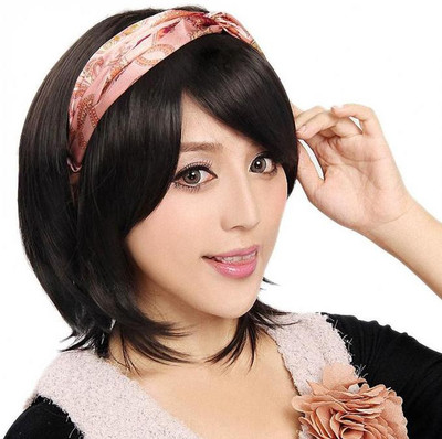 

Ritzkart Short Straight full head Wig Hair Extension