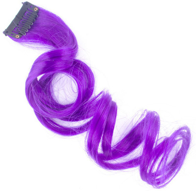 

Majik Signle Clip in Streaks Curly Hair Extension