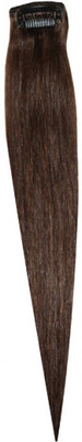 

Krome #4 Chocolate Brown Single Rmey Bleached Stitched Human Extensions 20 Inches Hair Extension