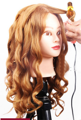 

Ritzkart 2in1 85% Original Human Practise For Cutting / Curling / Makeup Dummy Hair Extension