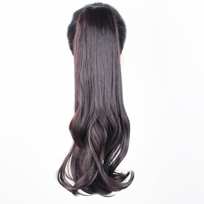 

Majik Best Quality Straight Clutcher Burgandy Hair Extension