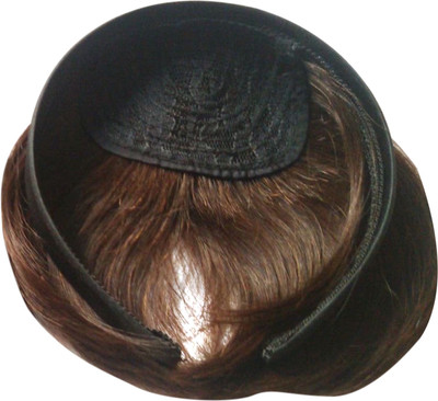 

Wig-O-Mania Human Fringe with inside Band Brown Hair Extension