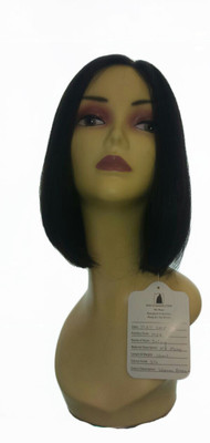 

Wig-O-Mania Daisy Human Short Mono Parting Black Hair Extension