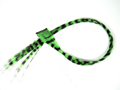 

Streetsoul White Zebra Baby Extension With Clip Hair Extension