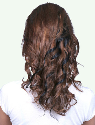 

Krome Jet Black Single Remy Thinned Stitched Human Extensions 18 Inches Hair Extension