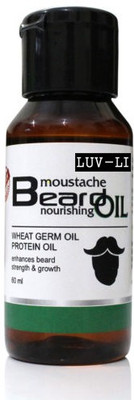 

Luv-Li NOURISHING MOUSTACHE & BEARD WHEAT GERM HERBAL Hair Oil(60 ml)