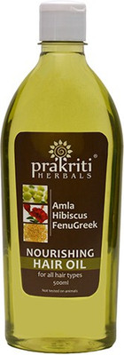 

Prakriti Herbals Amla Hibiscus Fenugreek Nourishing Hair Oil(500 ml)