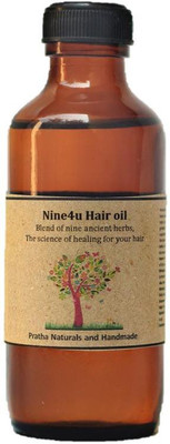 

Pratha Naturals and Handmade Nine4U Hair Oil(125 ml)