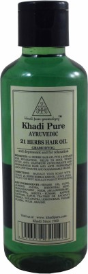 

Khadi Pure 21 Herbs Herbal Ayurvedic Hair Oil(210 ml)