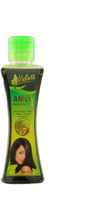 

Valinta Amla Herbal Oil With Almond, Amla, Henna, Coconut & Vitamin E Hair Oil(100 ml)