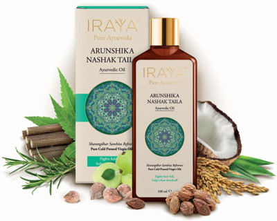 

Iraya Cold Pressed Arunshika Nashak Ayurvedic Taila Hair Oil(100 ml)