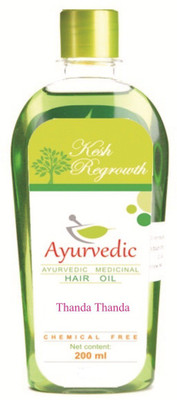 

Kesh Regrowth Thanda Thanda Amla Ayurvedic Medicinal Hair Oil(200 ml)
