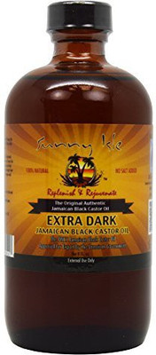 

Sunny Isle Isle Jamaican Black Castor Oil 8oz Extra Dark "Pack of 2" /w Applicator Hair Oil(236.56 ml)