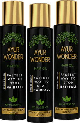 

Ayurgenie Ayurwonder (Combo Pack) Hair Oil(300 ml)