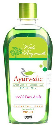 

Kesh Regrowth Pure Amla Ayurvedic Medicinal Hair Oil(200 ml)