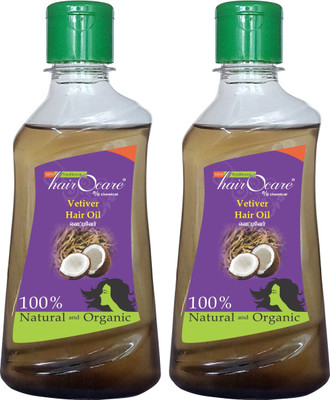 

Hairocare Vetiver - Body Cooling - Pack of 2 x 200 ml Hair Oil(400 ml)
