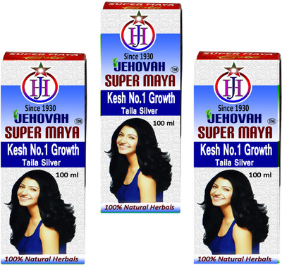 

Super Maya Kesh No1 Growth Taila Silver Hair Oil(300 ml)