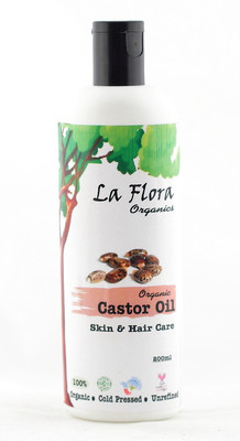 

La Flora Organics Castor Oil-Hair & Skin care Hair Oil(200 ml)