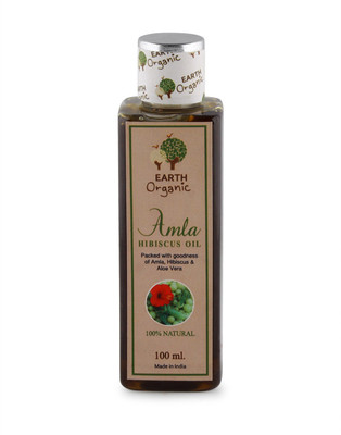 

Earth Organic Hibiscus Amla Oil 100ml Hair Oil(100 ml)