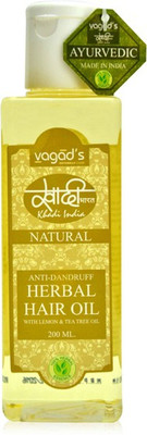 

Vagad's Khadi Anti-Dandruff Herbal Hair Oil(200 ml)