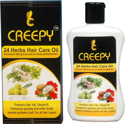 

CREEPY 24 Herbs Hair Care Oil Hair Oil(100 ml)