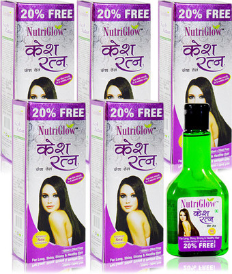 

NutriGlow KeshRatan Hair Oil 100ml(Pack Of 5) Hair Oil(100 ml)