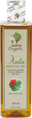 Earth Organic Amla Hibiscus Hair Oil(200 ml) Earth Organic Amla Hibiscus Hair Oil(200 ml)
