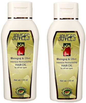 

Jovees Bhringraj & Olive Intensive Restructuring Hair Oil(220 ml)