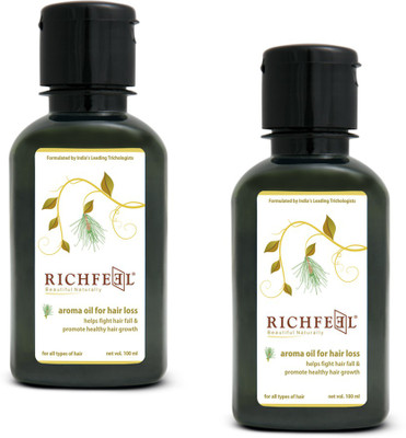 

Richfeel Hair Loss Oil 100ml (Pack Of 2) Hair Oil(200 ml)