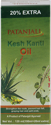 

Patanjali Kesh Kanti Hair Oil(120 ml)