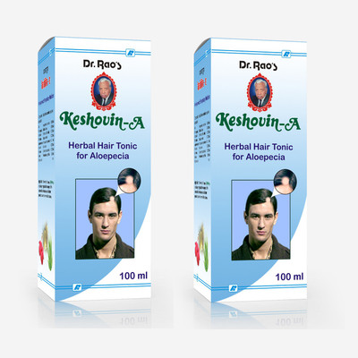 

Dr.Rao's Keshovin-A Ayurvedic Hair oil For Alopecia - 100% Herbal - (Pack Of 2) (100ml Each) Hair Oil(200 ml)
