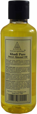 

Khadi Herbal SWEET ALMOND OIL BY GRAMODYOG Hair Oil(210 ml)