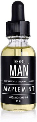 

The Real Man Beard & Mustache Maple Mint(15ml) Hair Oil(15 ml)