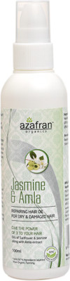 

Azafran Organics Jasmine & Amla Repairing Hair Oil(100 ml)