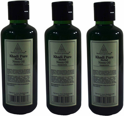 

Khadi Pure NATURAL NEEM HAIR & SKIN OIL Hair Oil(630 ml)