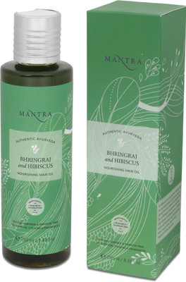 

Mantra Bhringraj & Hibiscus Nourishing Hair Oil(250 ml)
