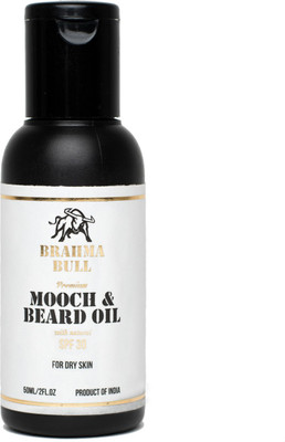 

Brahma Bull Mooch & Beard for Dry Skin Hair Oil(50 ml)