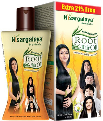 

Nisargalaya Root Hair Oil(121 ml)