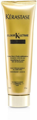 

Kerastase Elixir Ultime Beautifying Oil Cream (For All Hair Types) Hair Oil(150 ml)