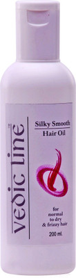 

Vedic Line Silky Smooth Hair Oil - Normal to Dry & Frizzy Hair Hair Oil(200 ml)